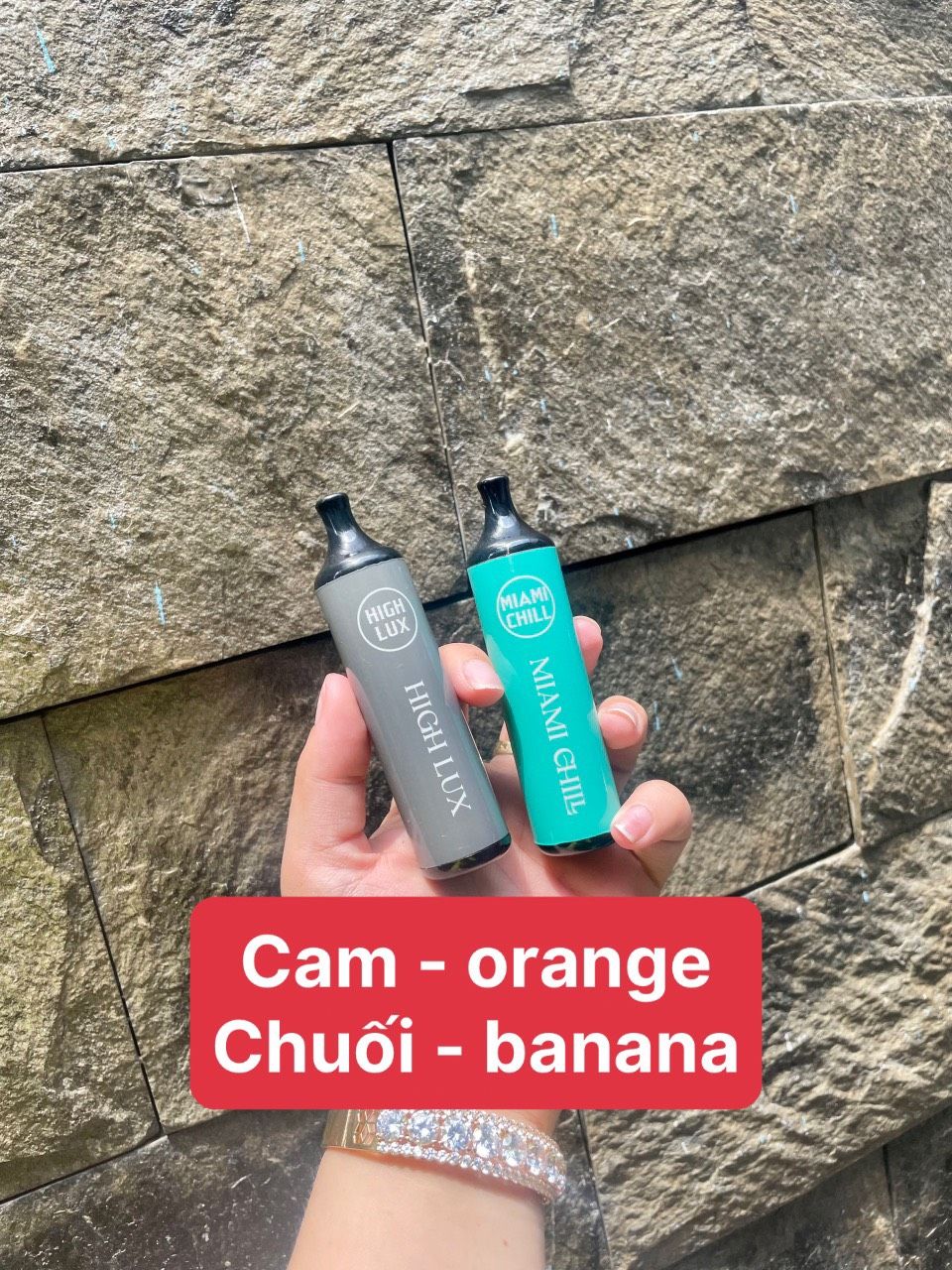 Pod Chill Lux Chill Orange & Banana FUNJUICE.VN / Vape Tinh Dau oil CBD THC HCM Vietnam