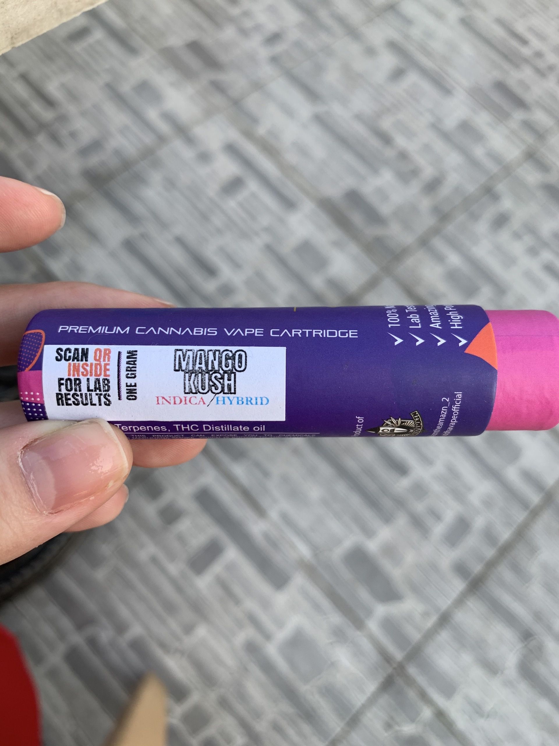 Gold Coast Clear 1G THC Carts FunJuice Vietnam